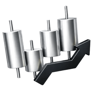 3D candlestick chart icon featured on the Terrace Zinshaven about page